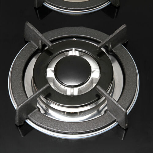 23.6'' Tempered Glass 4 Burner (2.75-3 KW) Gas Stove Kitchen Cooktops Cooker Hob - Fresh Stock Dated December 2025