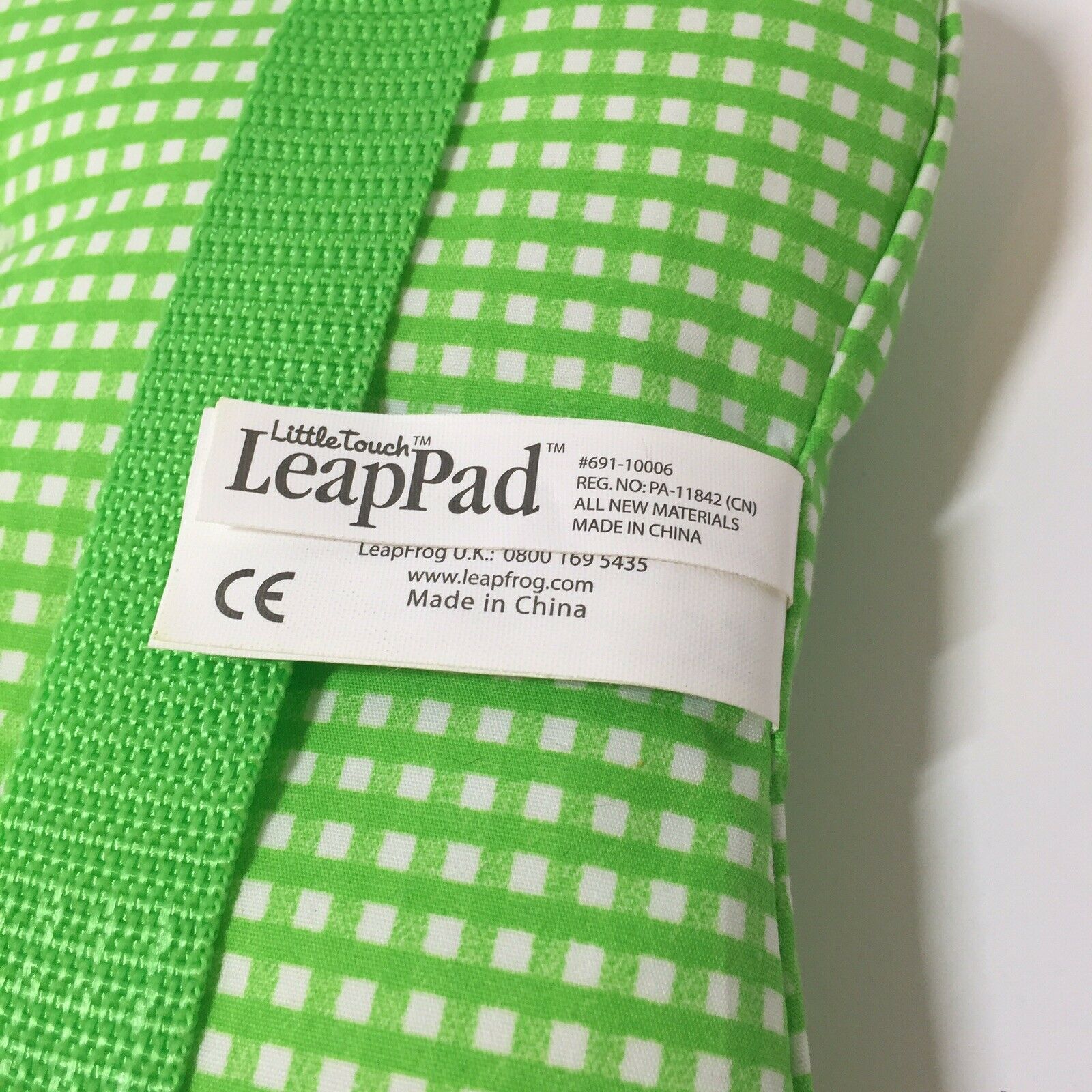Green White Pillow Pad Replacement Part For Leap Frog Little Touch Leap Pad - Fresh Stock Dated February 2026