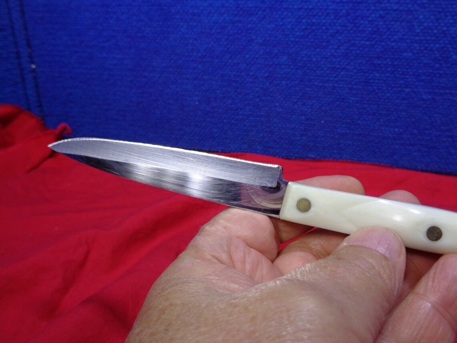 Cutco Knife 2120KC Pearl White Handle #4 - Fresh Stock Dated December 2025