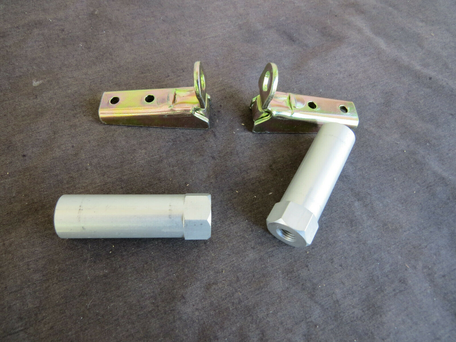 BRAIN CO. 24 TPI NOS 1980S PEGS FRAME STANDERS SET FREESTYLE AXLE EXTENDER BMX - Fresh Stock Dated February 2026