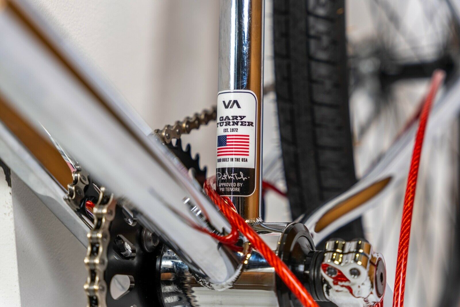 RVCA x Gary Turner Bike VA #5 Chrome - Fresh Stock Dated December 2025