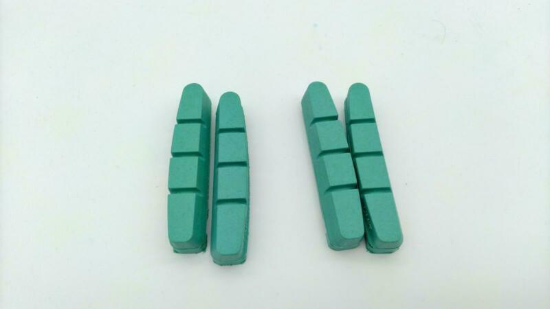 Darenmachine Celeste Bianchi Color Road Bike Brake Pads For Shimano/Sram 2Xpairs - Fresh Stock Dated February 2026