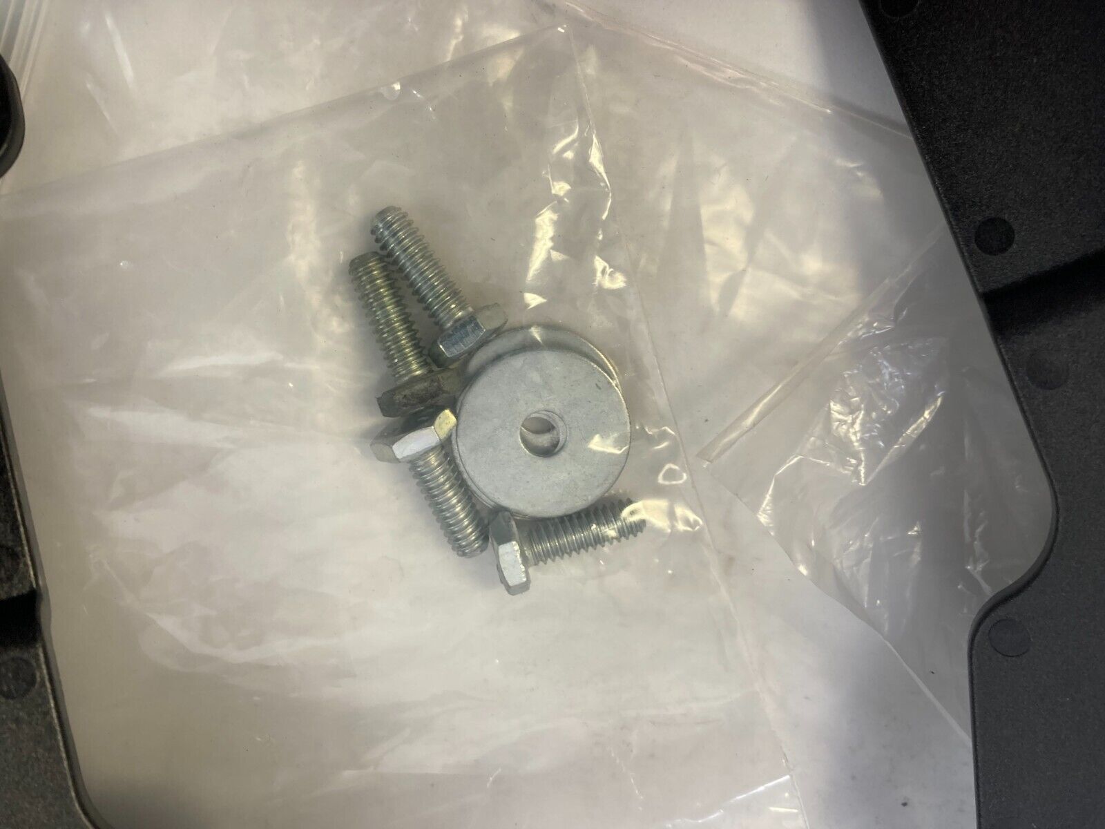 Harley OEM black 09-up Touring midframe heat shields guards nice - Fresh Stock Dated February 2026