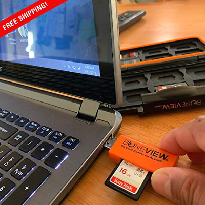 Camera Viewer For iPhone, Corded SD Memory Card Reader Plays Video & Photo - Fresh Stock Dated February 2026