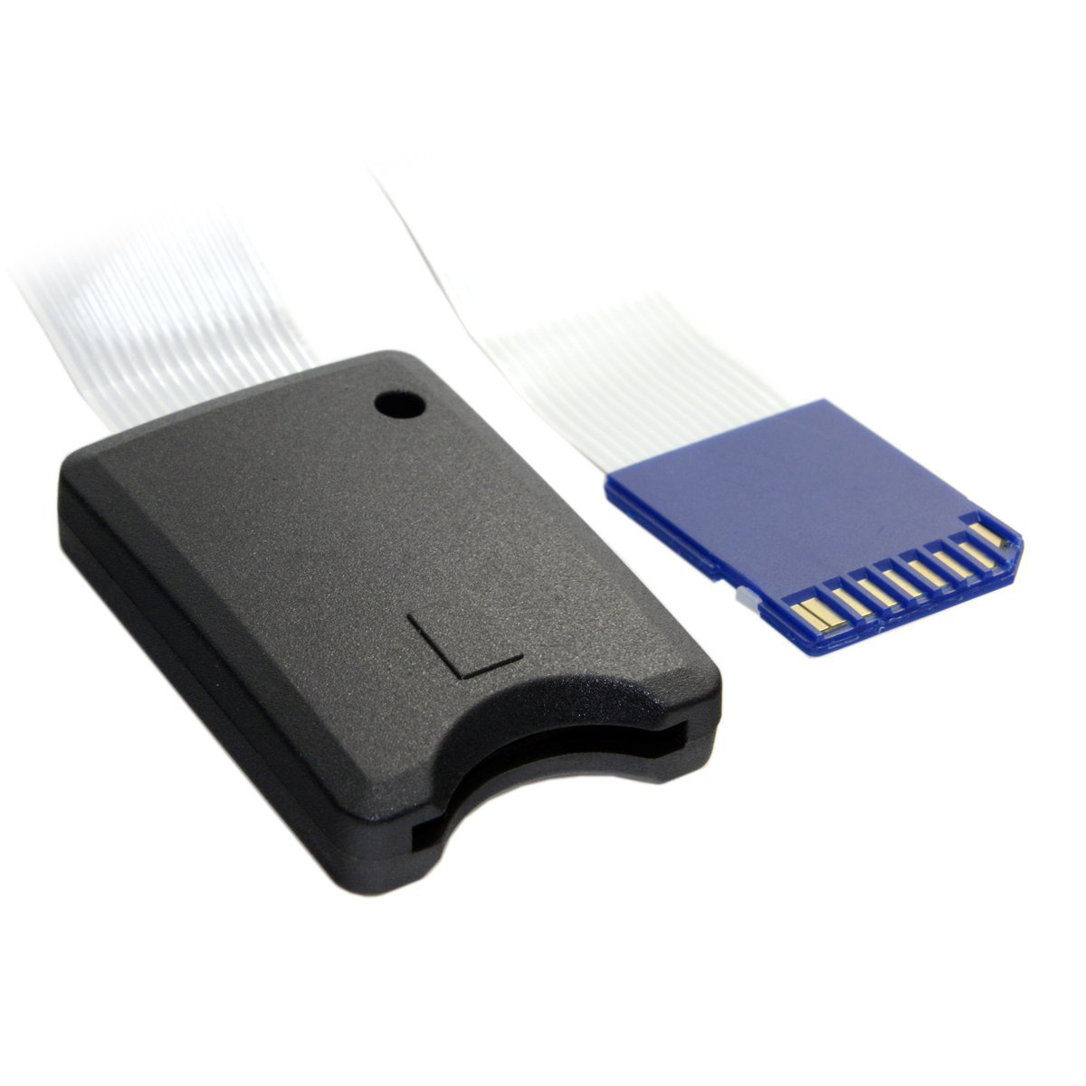 Standard SD SDHC Memory Card Kit Male to SD Female Extension Soft Flat FPC Cable - Fresh Stock Dated February 2026