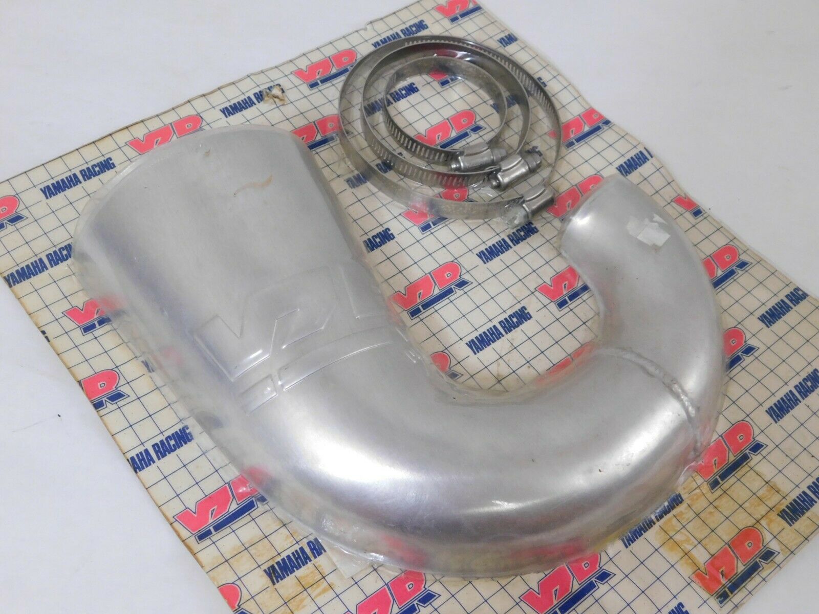 1 NOS Yamaha Devol Factory YZR 1986-1996 YZ 125 YZ125 Exhaust Pipe Guard OEM NEW - Fresh Stock Dated February 2026