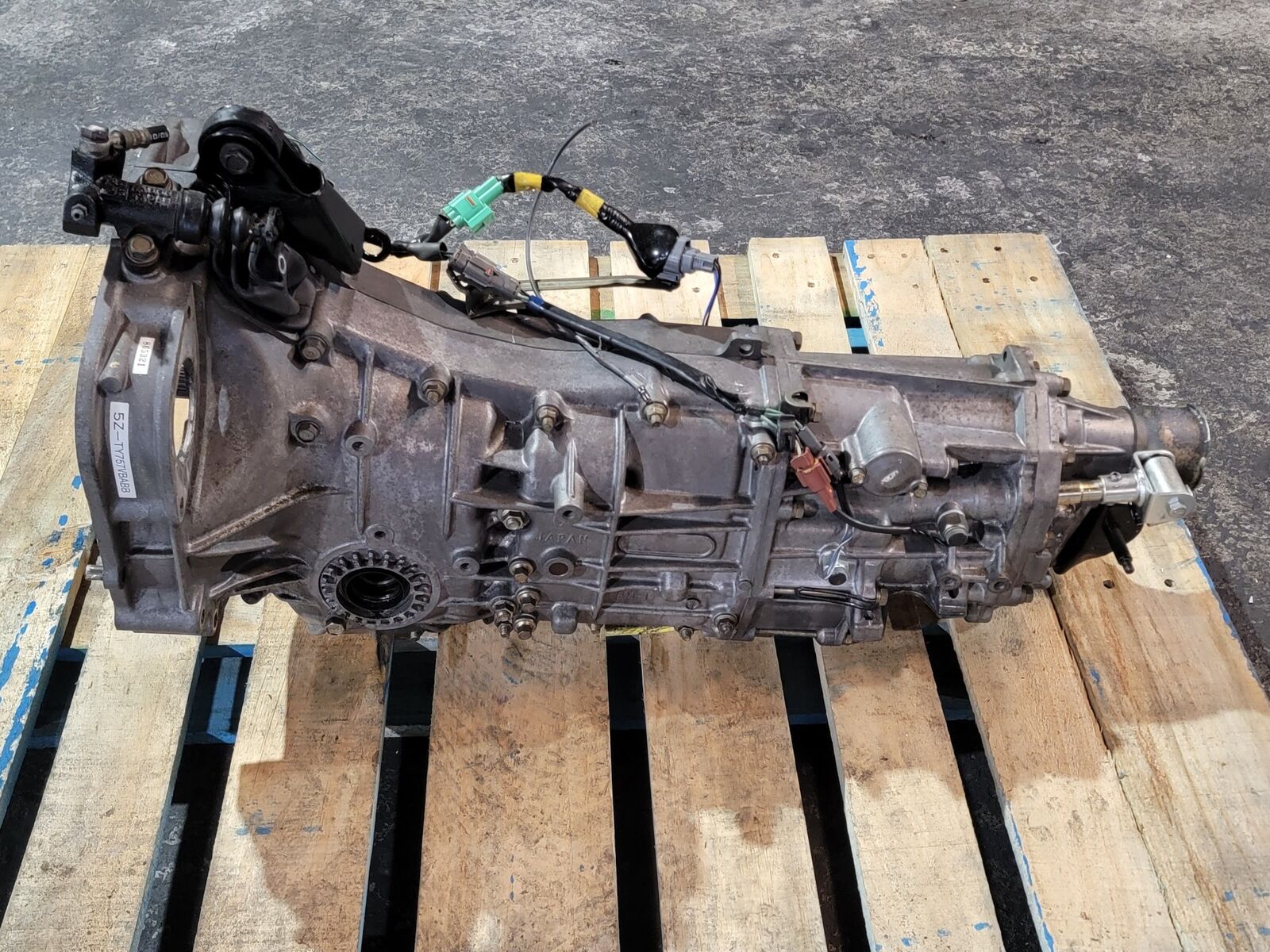 03 04 subaru Legacy 2.0GT 2.0L Turbo 5SPD AWD Transmission JDM EJ20 TY757VBABB - Fresh Stock Dated February 2026