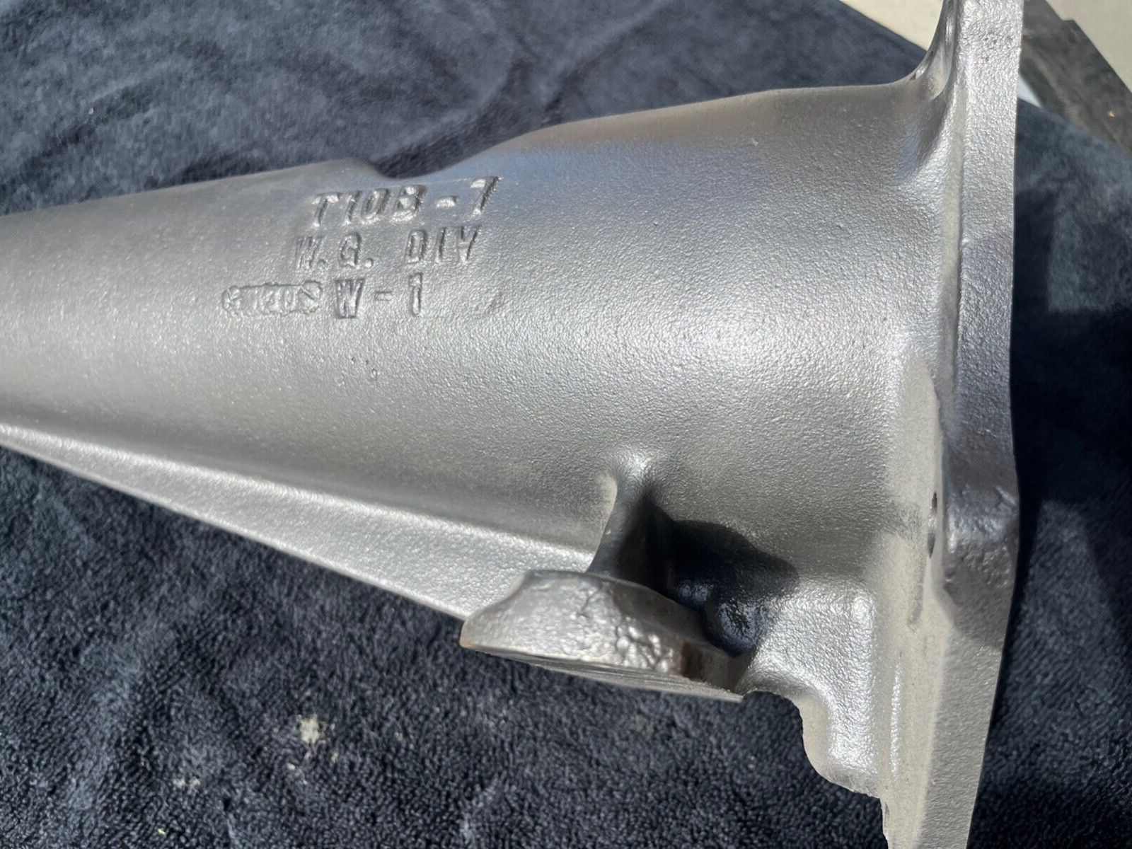 1962-1966 Ford Galaxie 500 Borg Warner T10 4 Speed Tailhousing T10B-7 Tailshaft - Fresh Stock Dated February 2026
