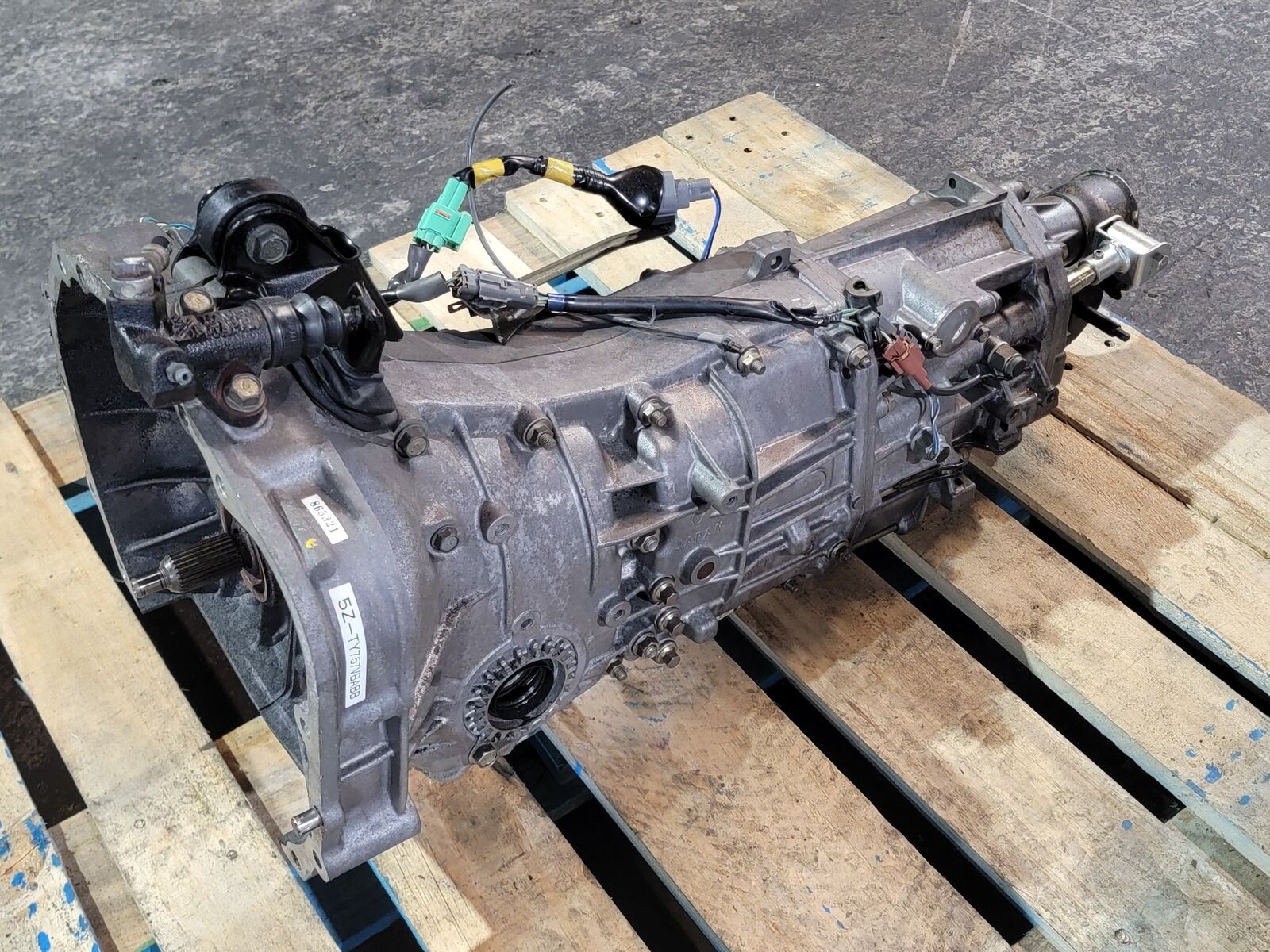 03 04 subaru Legacy 2.0GT 2.0L Turbo 5SPD AWD Transmission JDM EJ20 TY757VBABB - Fresh Stock Dated February 2026