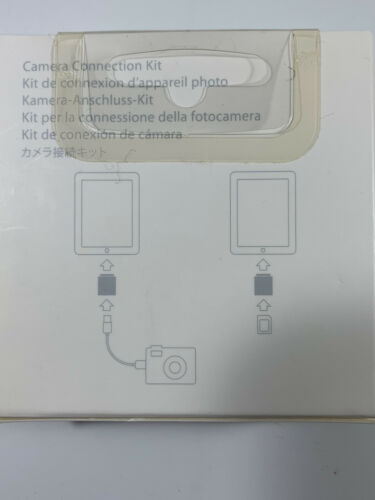 Apple iPad Camera Connection Kit 2010 NIB NOS Never Opened - Fresh Stock Dated February 2026