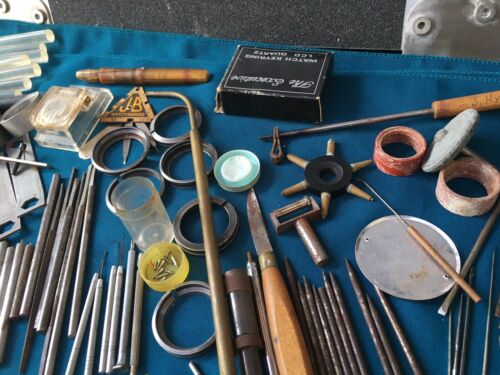 Watch Makers Jewelers Tools Lot Vintage Estate Starrett Swiss Mosley Marshall ++ - Fresh Stock Dated December 2025