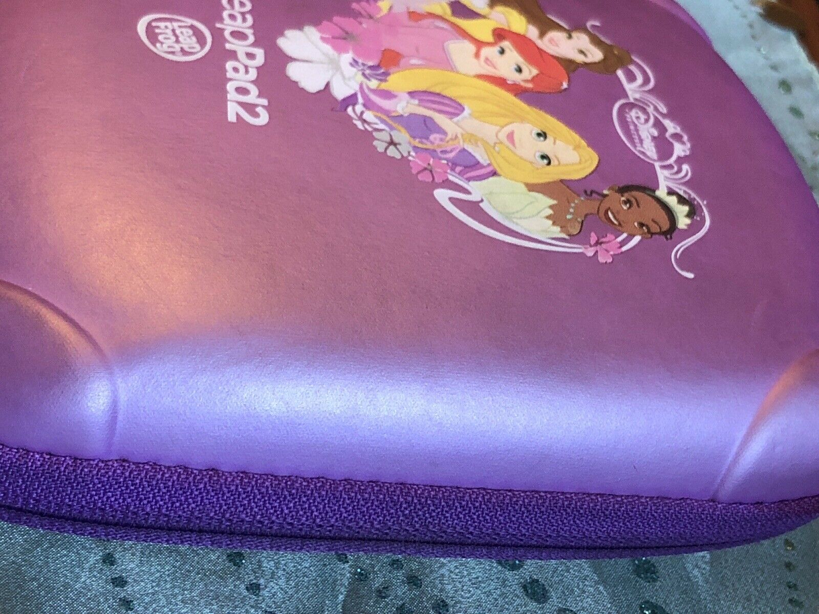 Leap Frog Disney Princess Purple LeapPad 2 Carrying/Storage Case - Fresh Stock Dated February 2026