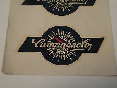 Campagnolo Decal old style Rare 50's - 60's NOS card of 3 - Fresh Stock Dated December 2025