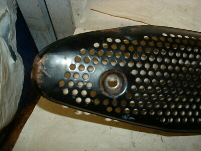 1978 Kawasaki KE125 Exhaust heat shield. - Fresh Stock Dated February 2026