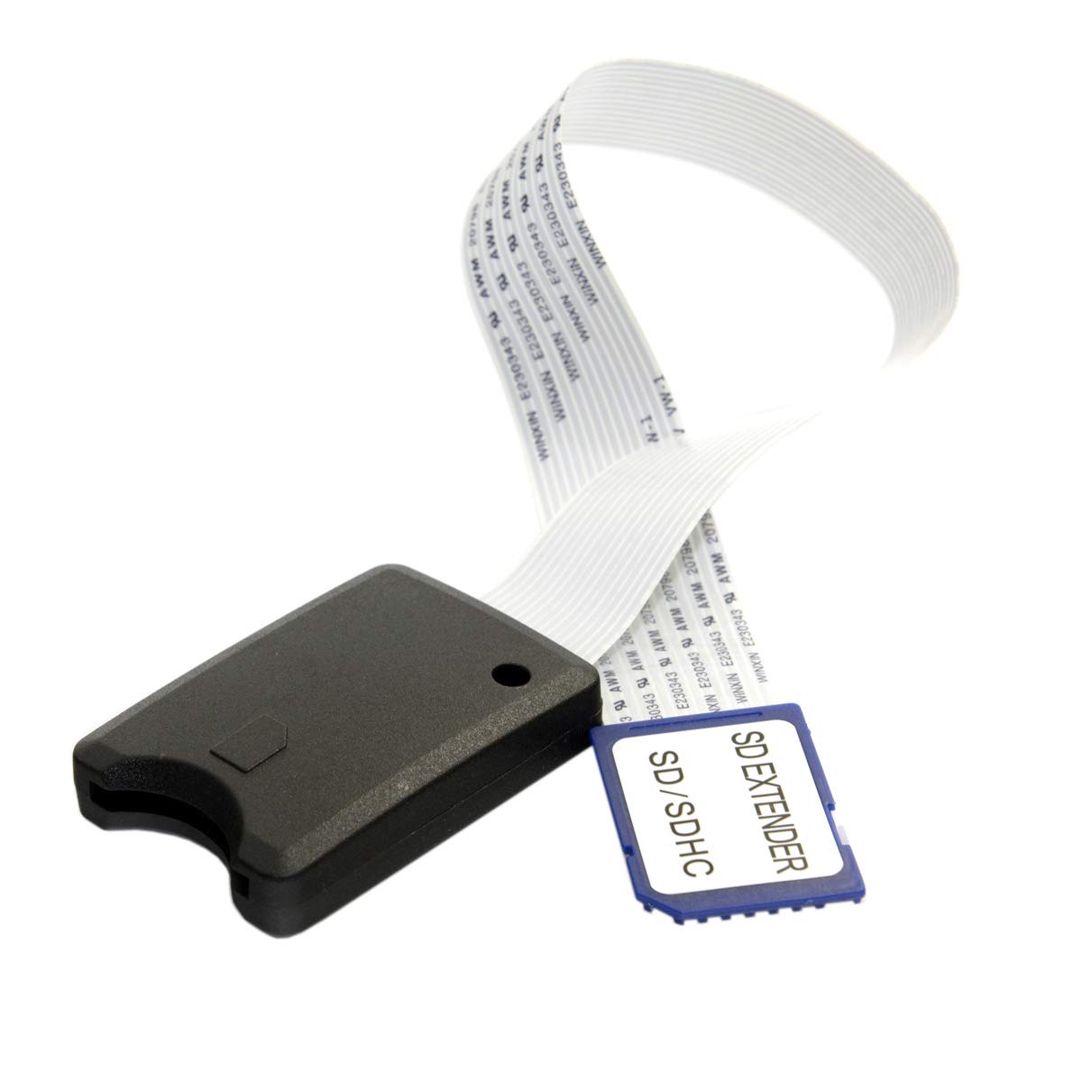 Standard SD SDHC Memory Card Kit Male to SD Female Extension Soft Flat FPC Cable - Fresh Stock Dated February 2026