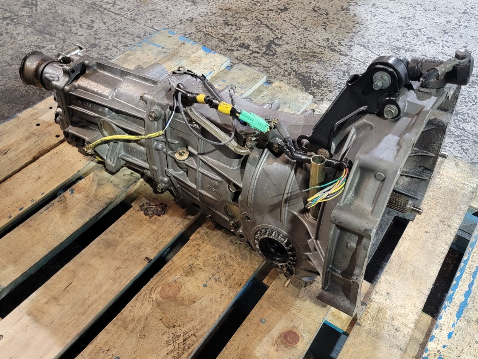 03 04 subaru Legacy 2.0GT 2.0L Turbo 5SPD AWD Transmission JDM EJ20 TY757VBABB - Fresh Stock Dated February 2026