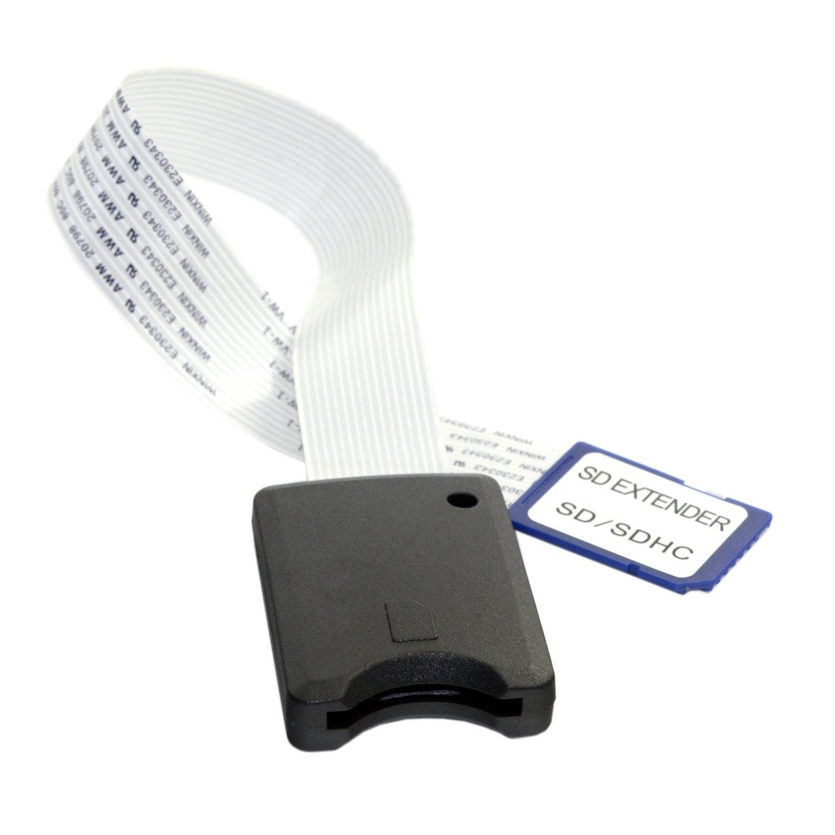 Standard SD SDHC Memory Card Kit Male to SD Female Extension Soft Flat FPC Cable - Fresh Stock Dated February 2026