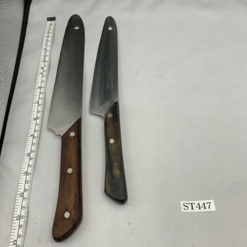 Damaged Lot of Two Japanese Chef's Kitchen Knives  MAC From Japan ST447 - Fresh Stock Dated December 2025