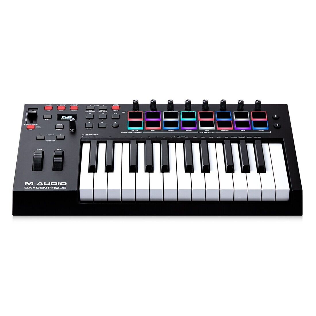 M-Audio Oxygen Pro 25 25-Key USB Powered MIDI Controller Keyboard w/ 16 Pads - Fresh Stock Dated February 2026
