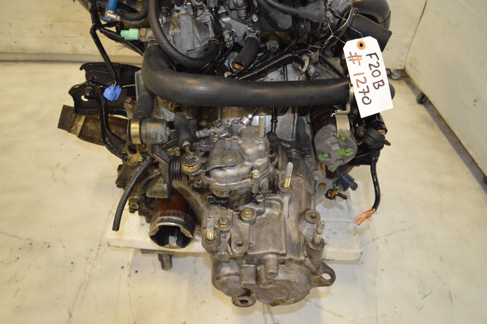 JDM 97-01 HONDA CR-V B20B ENGINE 2.0L DOHC B20 MOTOR WITH 2WD TRANSMISSION - Fresh Stock Dated February 2026