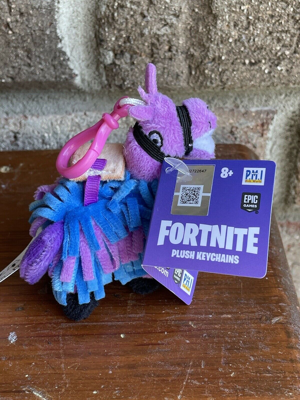 EPIC GAMES Fortnite Llama Pillow Buddy ➕ Plush Keychain - Fresh Stock Dated December 2025