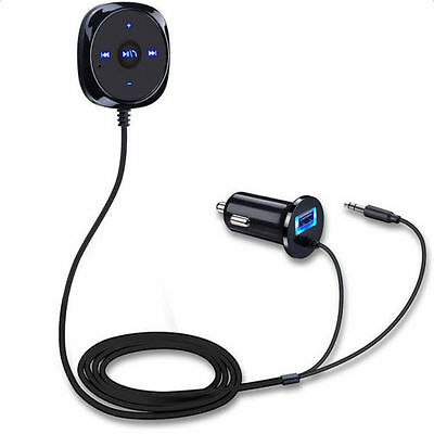 Bluetooth Handsfree Car Kit AUX 3.5mm Jack for Car Speaker FM Radios iPhone 7 6S - Fresh Stock Dated December 2025