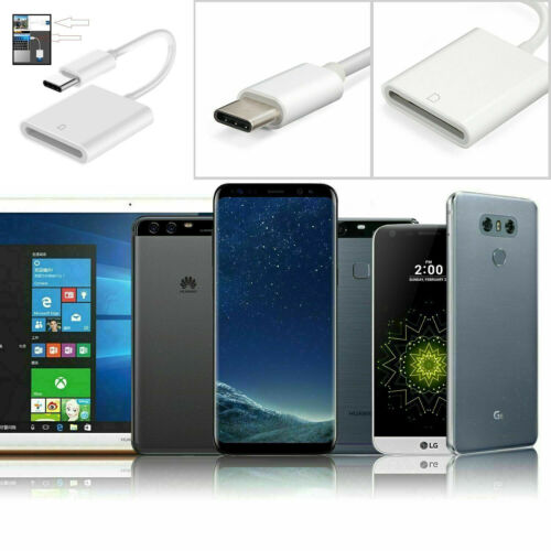 Type C to SD Card Reader Digital Camera Reader Adapter Trail Game Camera Viewer - Fresh Stock Dated February 2026