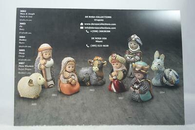 De Rosa Rinconada Set Of 2 Pamphlets-Nero/Vase & Family/Confetti Collections NEW - Fresh Stock Dated December 2025