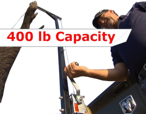 HME Products Truck Hitch Game Hoist - Complete Kit Includes Winch/Gambrel - Fresh Stock Dated December 2025