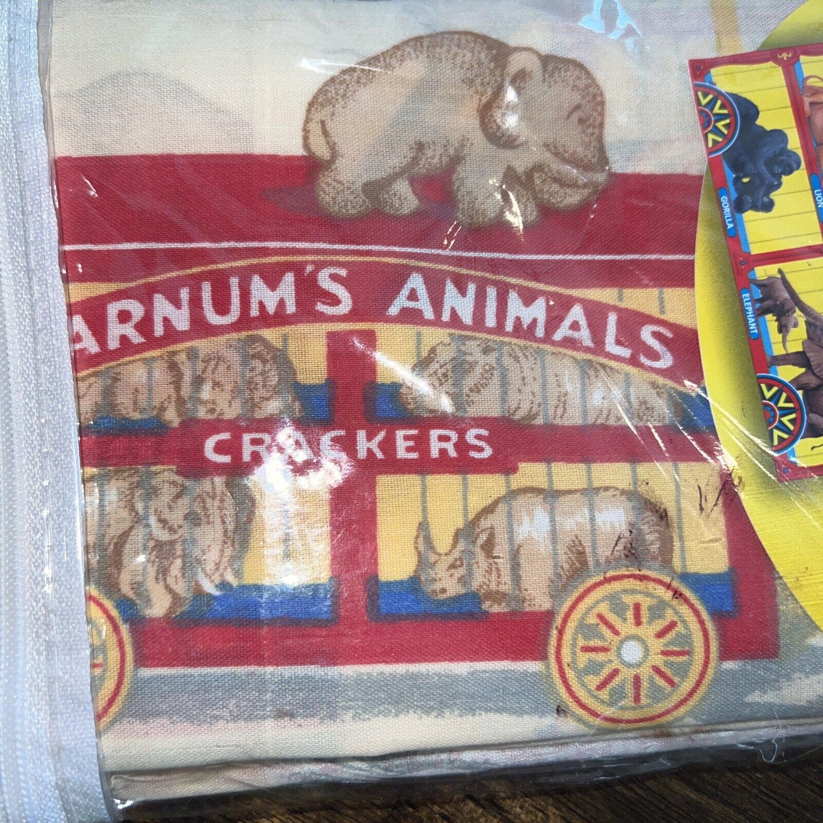 kids pillow sham Barnum’s Animal Crackers Pillow Sham. 20x26 Standard - Fresh Stock Dated February 2026