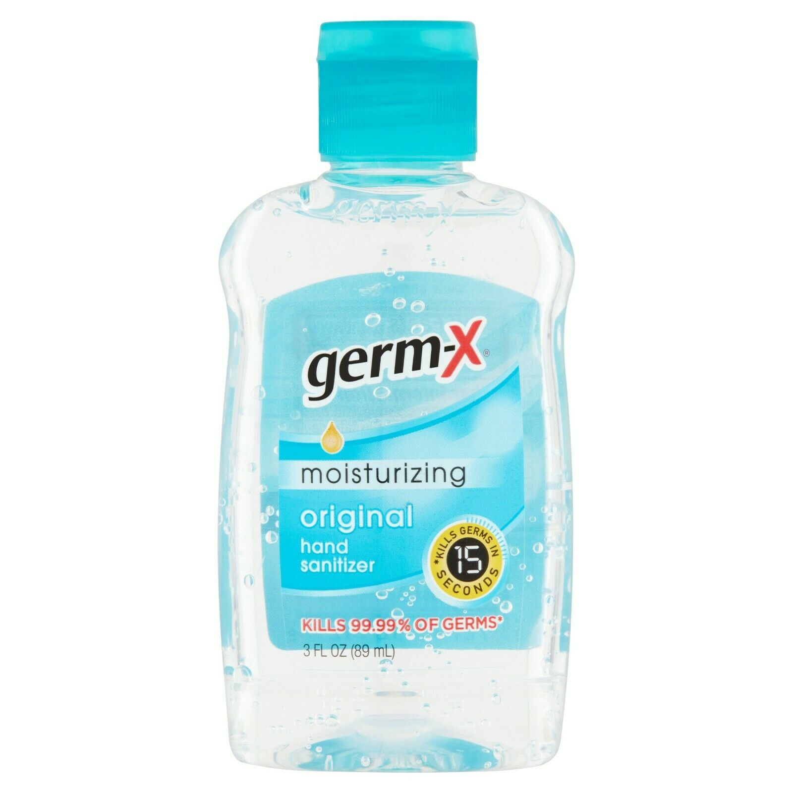 12-PACK GERM-X Original Hand Sanitizer 8 oz Portable Flip Cap Bottle EXP 6/2022! - Fresh Stock Dated December 2025