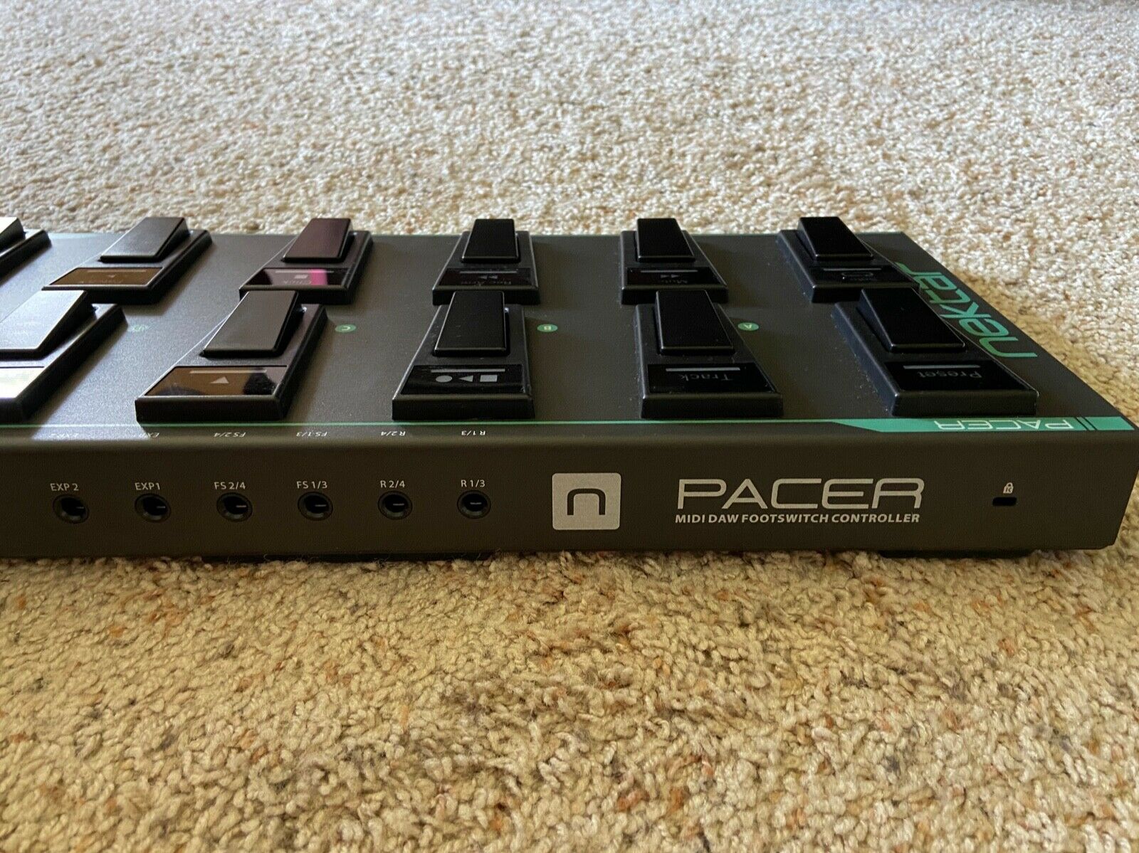 Nektar PACER MIDI Footswitch 4 use as DAW Guitar Keyboard Looper Foot Controller - Fresh Stock Dated February 2026