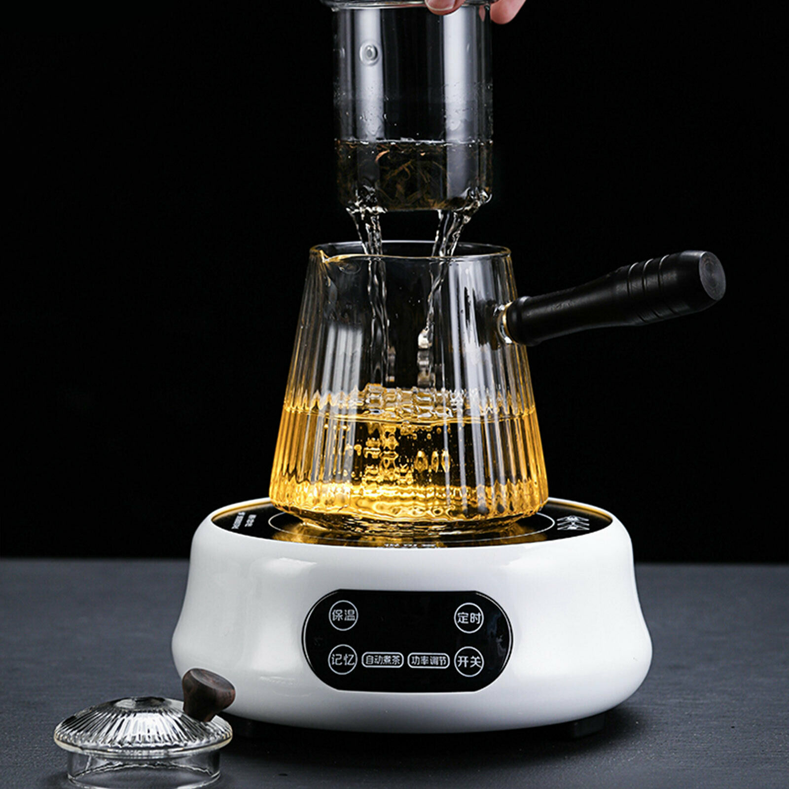 Mini Electric Heater Coffee Milk Soup Heater 1300W Hot Plate Stove 110V - Fresh Stock Dated February 2026