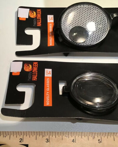 Happy Halloween Novelty Googly Eye or Thick Nerd glasses Halloween costume - Fresh Stock Dated February 2026
