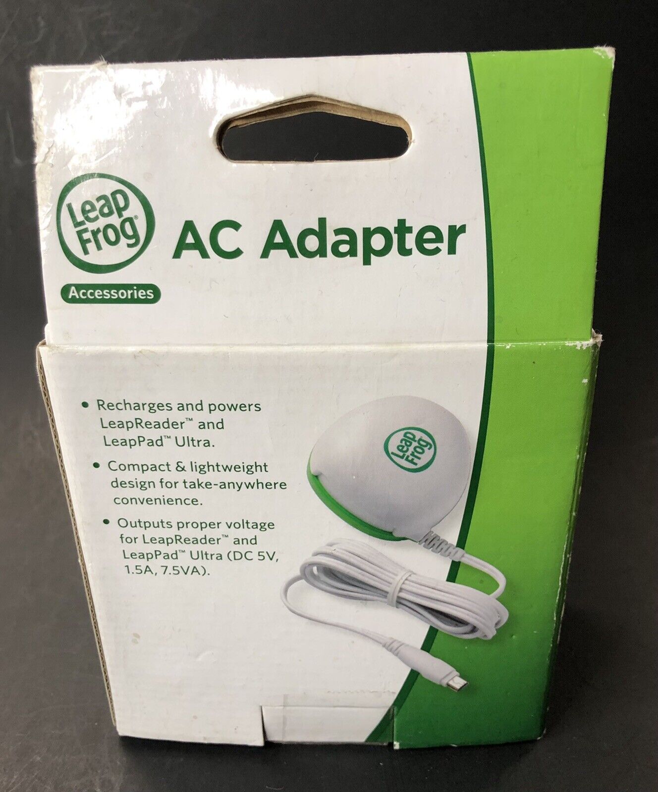 Leap Frog AC Adapter  For LeapPad Ultra or LeapReader -New- - Fresh Stock Dated February 2026