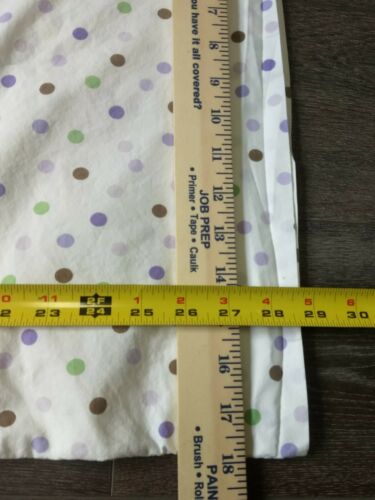 Pottery Barn Kids 2 Standard Pillowcases~Purple Green & Brown Polka Dots~100%... - Fresh Stock Dated December 2025