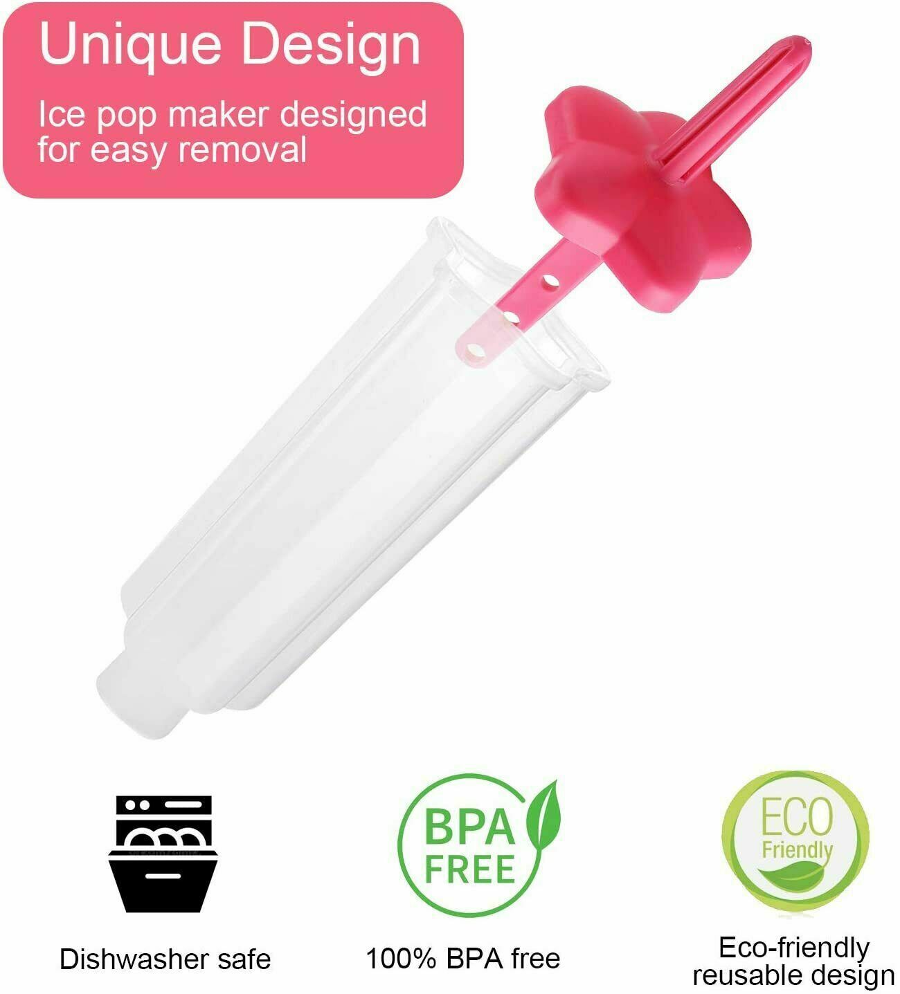 Popsicle Molds Set - Fresh Stock Dated December 2025