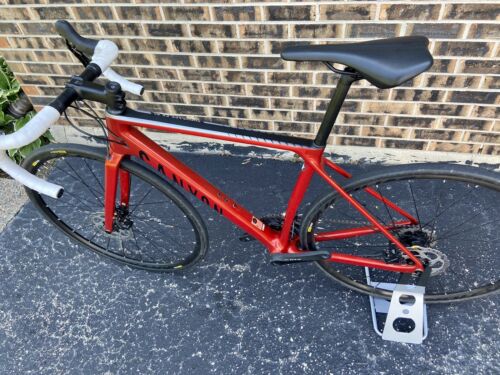 Canyon Endurace CF SL 7.0 Small Shimano 105 Mavic Hellfire Red 2019 - Fresh Stock Dated February 2026