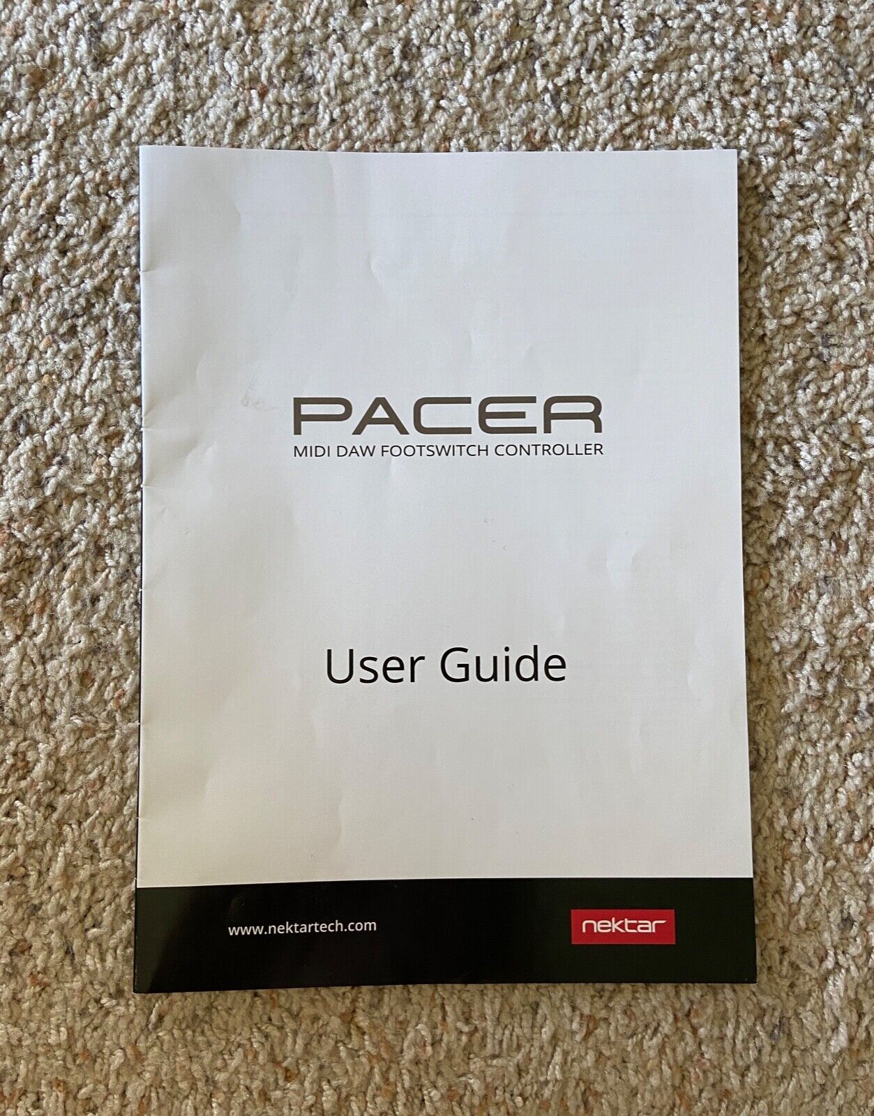 Nektar PACER MIDI Footswitch 4 use as DAW Guitar Keyboard Looper Foot Controller - Fresh Stock Dated February 2026