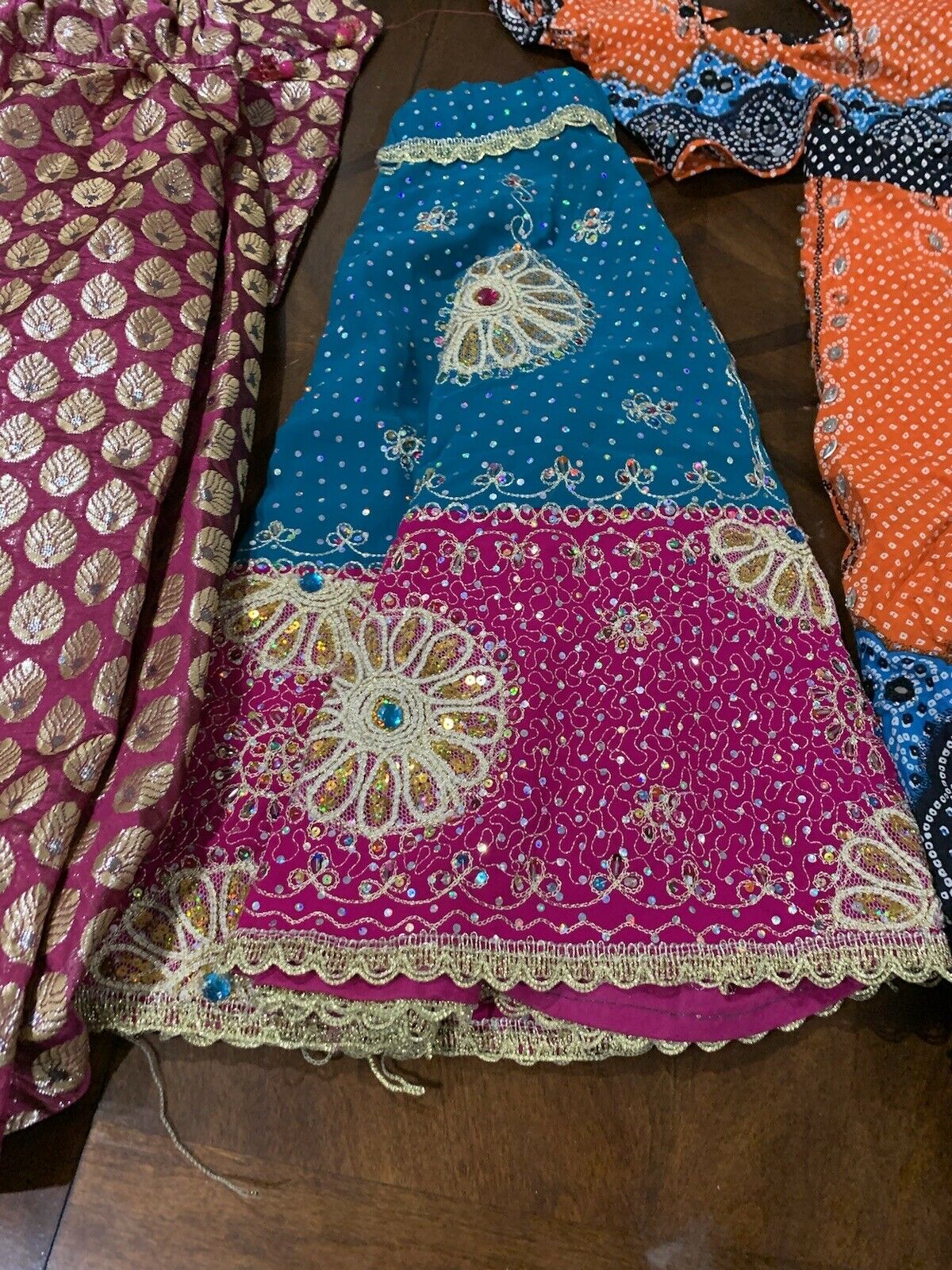 Vintage Lot 11 Ethnic Boho Gypsy Embroidery Tribal Belly Dance Skirts Tops - Fresh Stock Dated February 2026