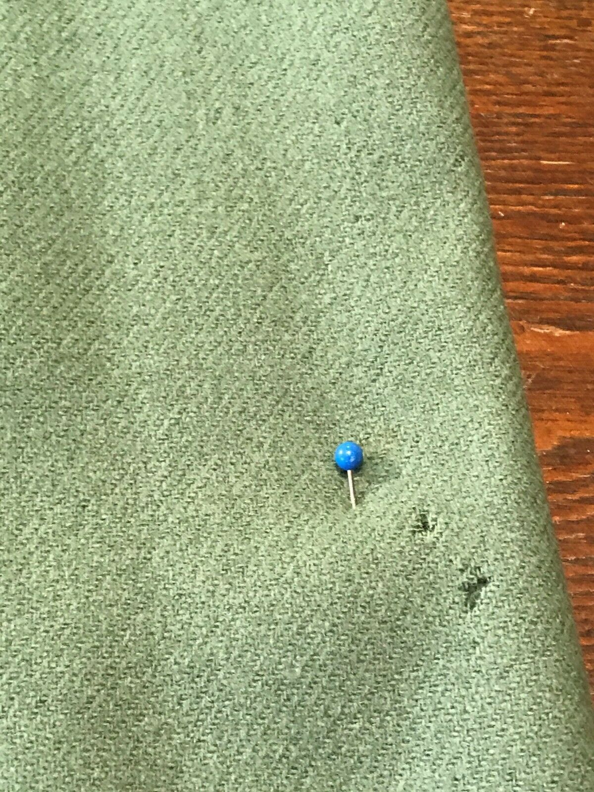 Vintage Highly Detailed 1940's NOS Pure Wool Skirt / Bernhard Altmann - Fresh Stock Dated February 2026