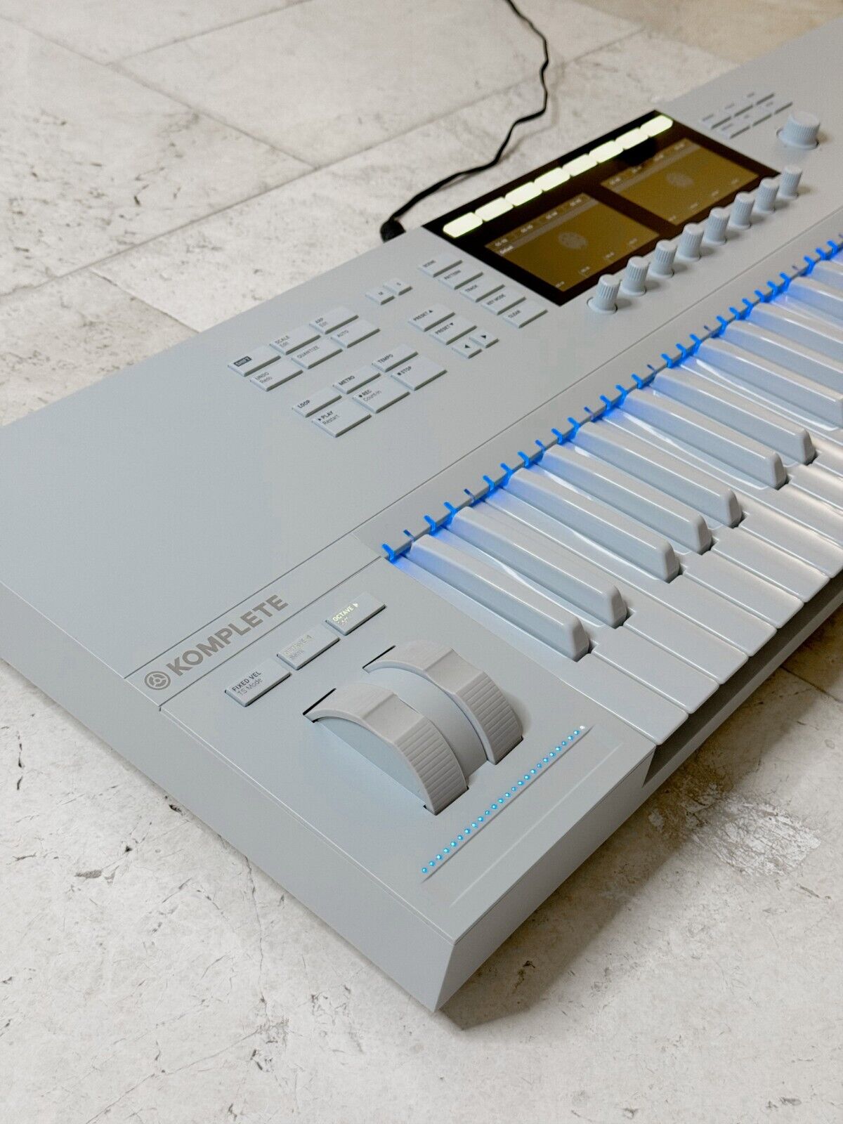 Native Instruments KONTAKT Keyboard 25th Anniversary Vapor Grey - Fresh Stock Dated February 2026