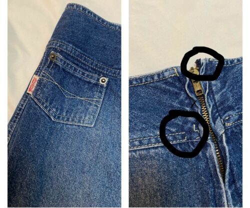 y2k skort 90’s denim skirt shorts joujou size 11/12 grunge - Fresh Stock Dated February 2026