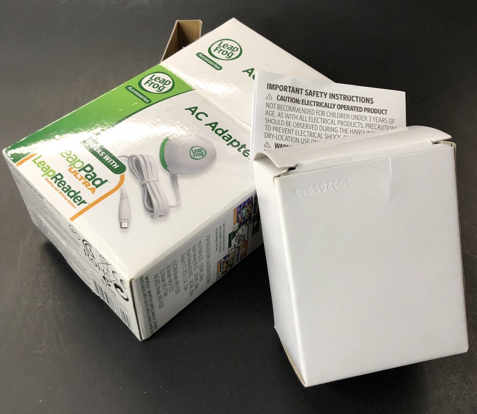 Leap Frog AC Adapter  For LeapPad Ultra or LeapReader -New- - Fresh Stock Dated February 2026