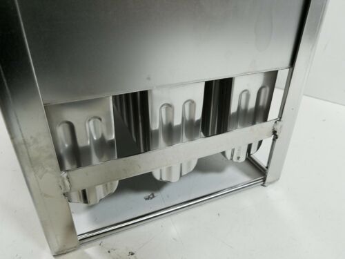 Commercial stainless steel ice popsicle making mold set, ice pop mold set - Fresh Stock Dated December 2025