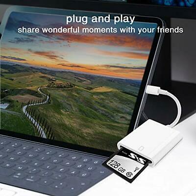 SD Memory Card Reader iPhone iPad Camera Trail Adapter Support System Portable - Fresh Stock Dated February 2026