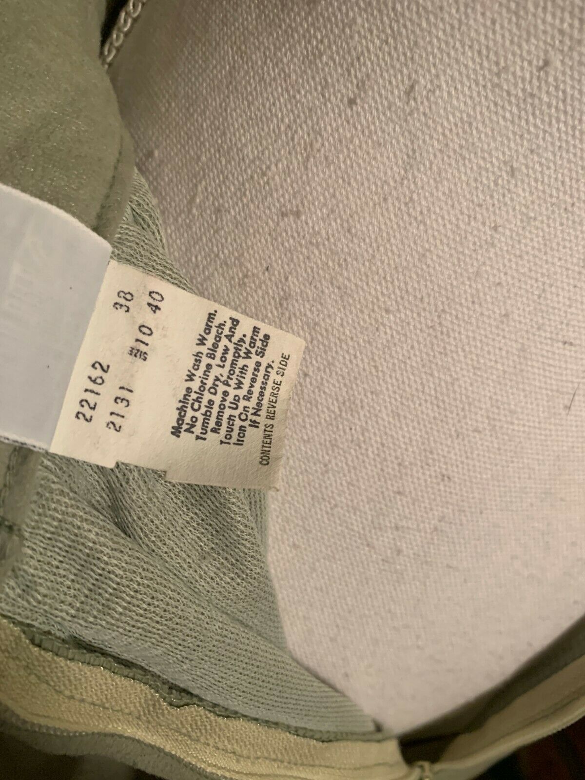 Vintage Women's WHITE STAG Midi Tan/Green Wool SKIRT SZ 10 - Fresh Stock Dated February 2026