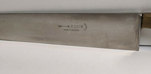 F. Dick Stainless Kitchen Huge Butcher Knife 12.5