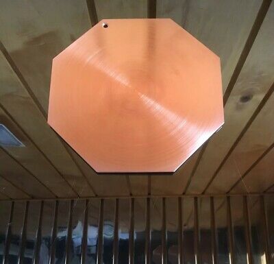 1/8” Thick Pure Copper Heat Diffuser 9” Dia. Stove Topper Defrost Plate Octagon - Fresh Stock Dated December 2025