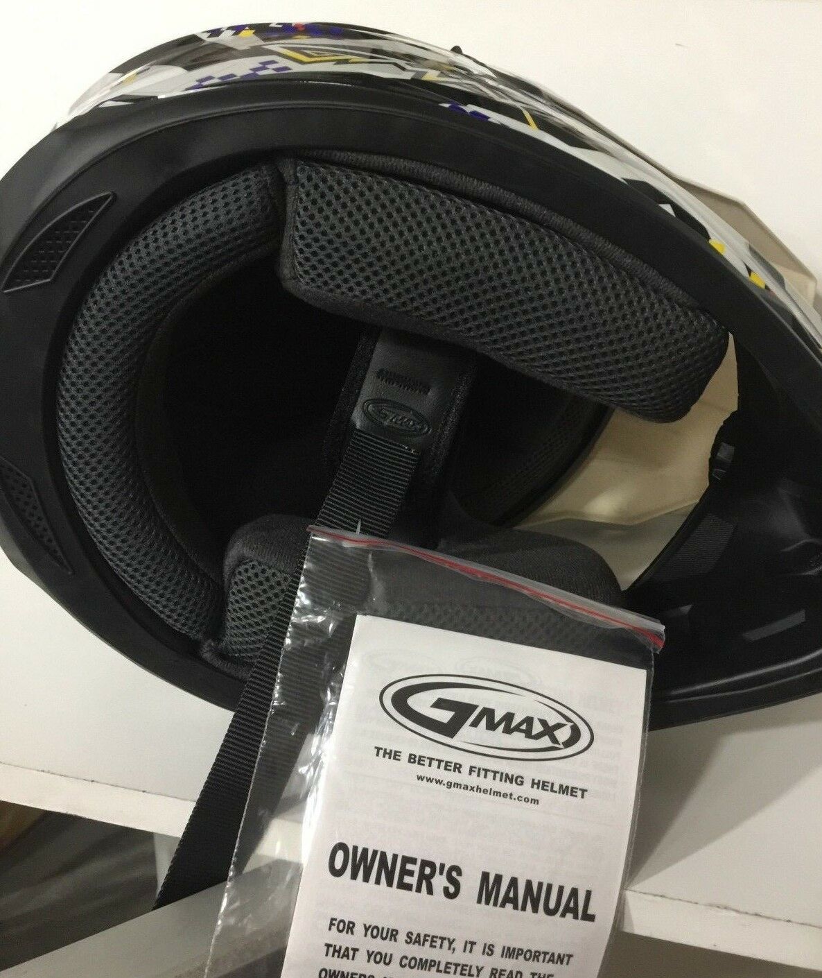 GMAX 76X Crazy G Helmet Motocross Helmet XS***FREE SHIPPING*** - Fresh Stock Dated February 2026